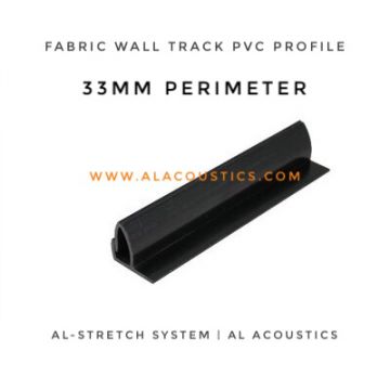 Al-Track: 33mm PVC Profile