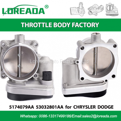 LOREADA Fuel Injection New Throttle body Valve OE: 53032801AC 53032801AB 5174079AA A2C53255142 68060353AA For Dodge Ram 1500 2500 3500