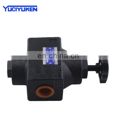 YUKEN one-way throttle valve SRT/SRCT-06-50 two-way speed control valve YUCI-YUKEN