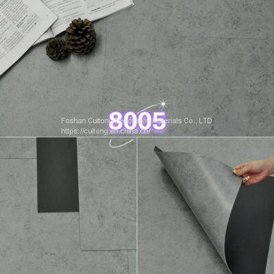 Square PVC floor cement stone plastic floor manufacturers wholesale 2mm vinyl floor tile LVT sheet floor