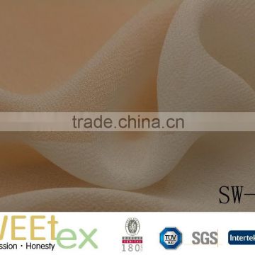 sweetex top selling 100%viscose women crepe de chine CDC VISCOSE GEORGETTE GGT dress fabric
