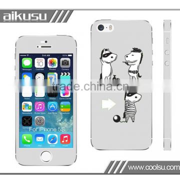Various designs smartphone skin sticker 3m / aikusu skin sticker