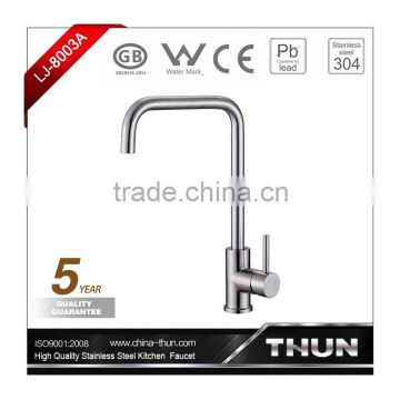 Top Led Stainless steel Single lever kitchen tap