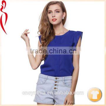 Hot selling women batwing top tops design