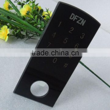 Password lock touch control glass panel