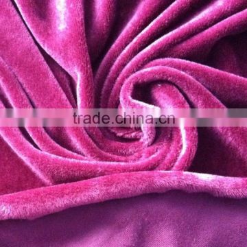 Factory wholesales high-quality super soft short plush plain fabric