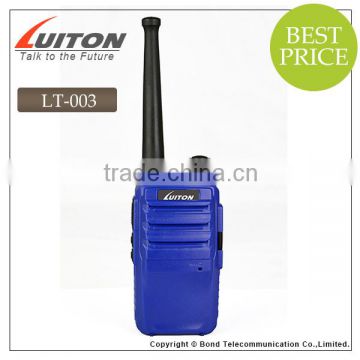 luiton LT-003 blue/black/orange color portable ham radio transceiver