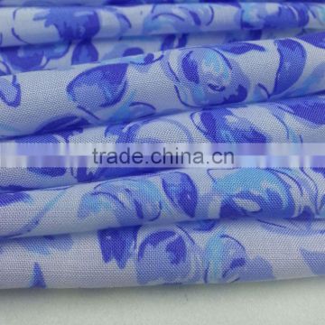 2015 XiangSheng cotton flower printingviscose polyamide elastane fabric