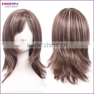 New Style Synthetic Hairpiece Lace African Korea Wigs Hairpieces