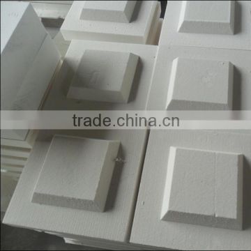 High rigidity and light weight ceramic fiber boards insulation