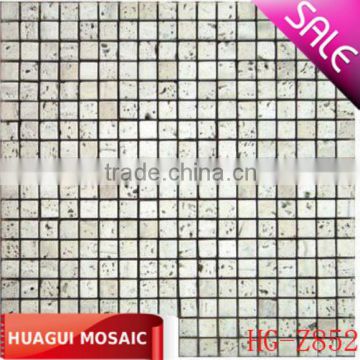 Natural square marble mosaic for backsplash HG-Z852