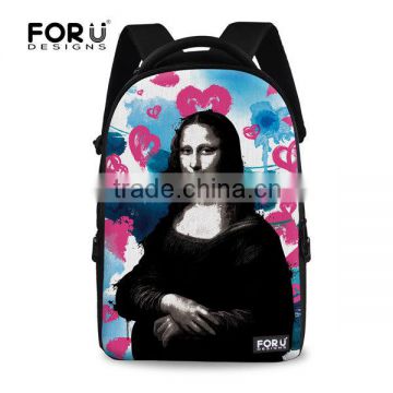 900D Mona Lisa Series Women Laptop Bag,Laptop Backpack,Laptop Bag