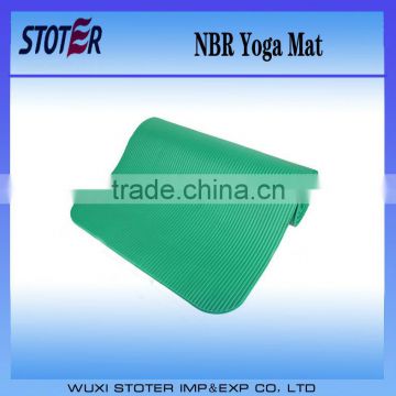 Eco-friendly and colorful NBR exercise yoga mat