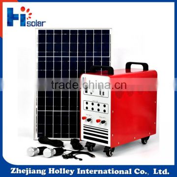 Renewable energy solar power system 200W 80Ah cheap portable solar generators