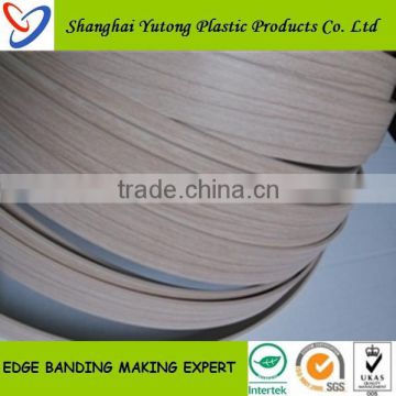 preglued PVC edge banding, PVC edge lipping, chipboard edging