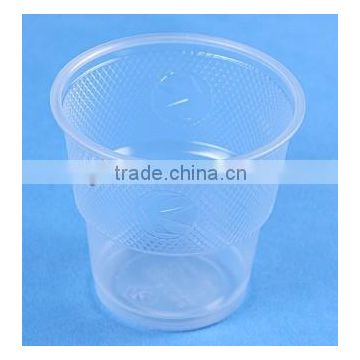 disposable transparent plastic cup