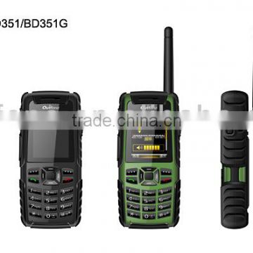 Outfone G10 IP67 Waterproof Dustproof Rugged Military Phone With Single SIM 2.0" QVGA Display Camera Bluetooth PTT GPS
