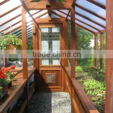 UV coated polycarbonate sun panel for greenhouse