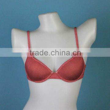 2012 new design cotton pink bra