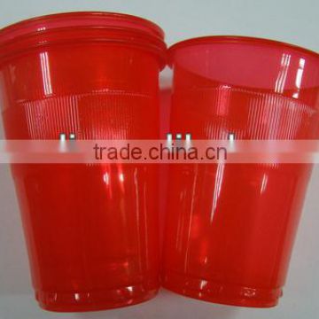 hot selling 16oz 9oz 8oz 5oz colorful or clear disposable pp plastic cup
