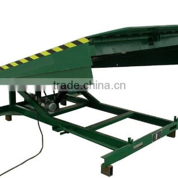 hydraulic container loading platform