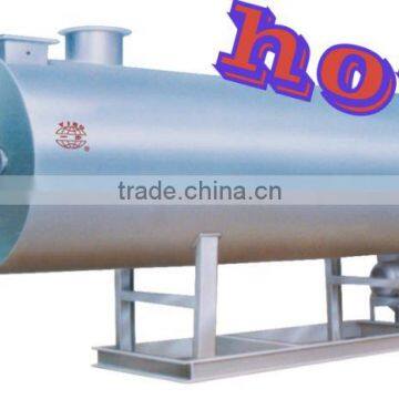 Oil combustion hot air furnace used in metal surface covering or coating