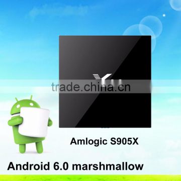 Cool Model X96 1GB RAM 8GB ROM android 6.0 os amlogic s905X tv box KODI 17.0