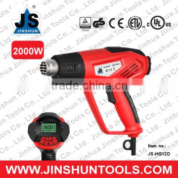JS 2014 Professional type LCD heat gun equipment 2000W JS-HG12D