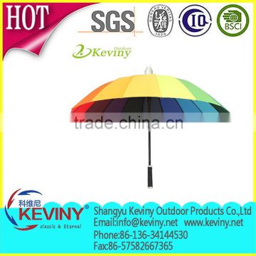 rain umbrella in 16 panels with rain drop made by china parasol manufacturer has cheap price