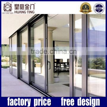 balcony exiterior glass aluminum bifold door price
