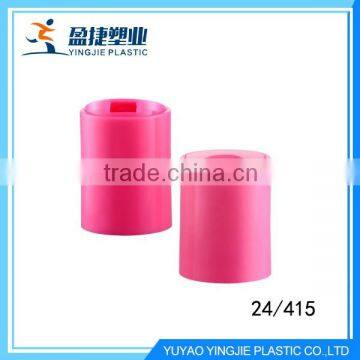 Hot sale 24/415 plastic closure shampoo disc top cap