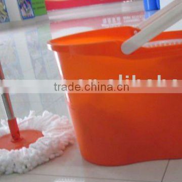 360 spin plastic mop bucket with wringer and mop