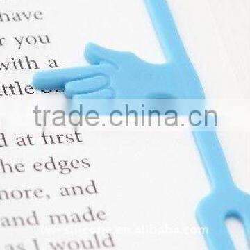 Hot Sale 3D Silicone Bookmark Designs for kids