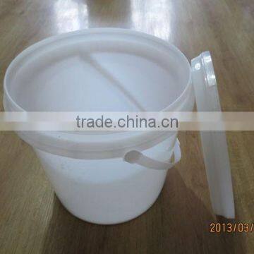 EN 7L PP Plastic round barrel with lid