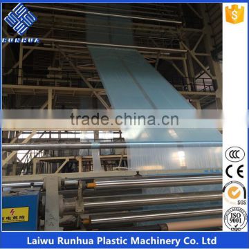 200 microns 10m wide greenhouse ldpe extruder machine