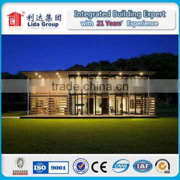 luxury prefabricated Light steel villa