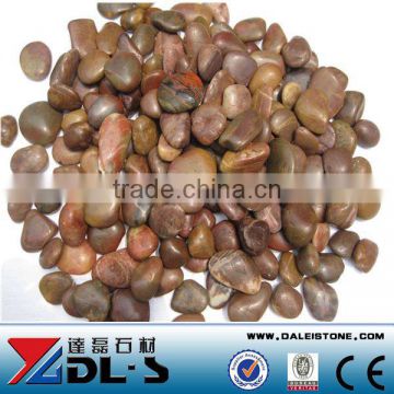 Red Super Natural Pebble Stone For Landscaping Decoration