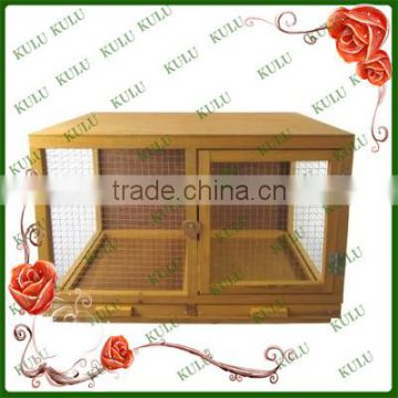 waterproof Wooden pet house with a View of indoor wooden rabbit kennel