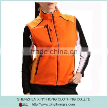 Assorted Colors Ladies Stretch Tech Full Zip Golf Vests