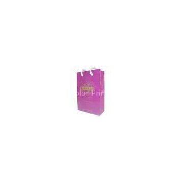 Custom promotional Pink Paper retail Carrier Bag Printing packaging Personalised
