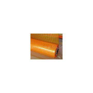 Orange high strength mesh netting fabric fiberglass mesh cloth 100g