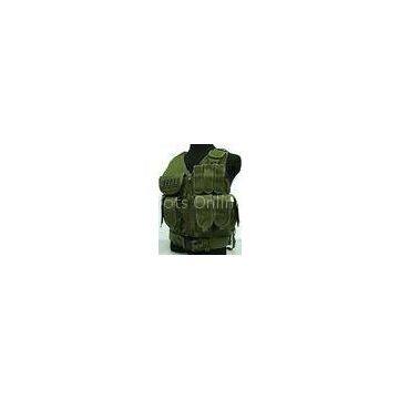 High Density Womens / Mens Paintball Tactical Vest With 1000D Nylon