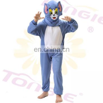 Wholesale short floss cat cosplay animal custom mascot costume for sale