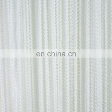 2014 white fringe curtain for window