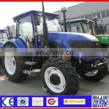 90hp 4wd wheeled air condition farm tractor