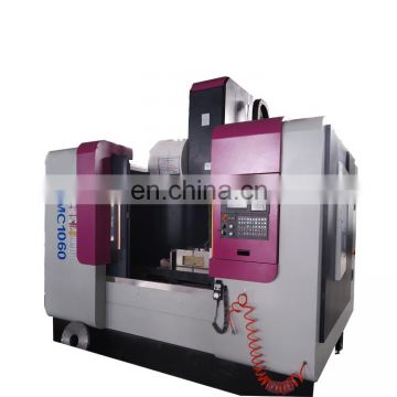 VMC1060 cnc milling machine automatic tool changer with metal working