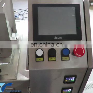 Automatic Premade Pouch Double Filling Sealing Packing Machine for Granule and Liquid with Vacuum Conveyor