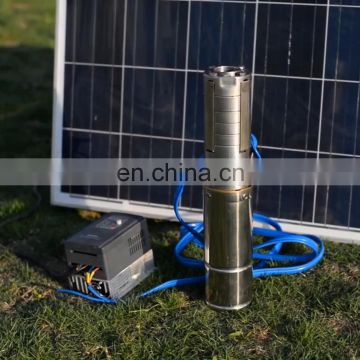 High quality portable submersible solar deep well pump dc bombas de agua sumergibles  EMP540