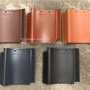 Red Ceramic Clay Roofing Japanese Roof Tiles for Sale