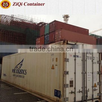 China supplier	20'/40'HC HQ	2nd hand	reefer container	high standard	competitive price	for sale in Liaoning